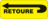 Rollen-Etiketten - RETOURE, Fluoreszierend-Gelb, 1.9 x 5 cm, Papier, Für innen