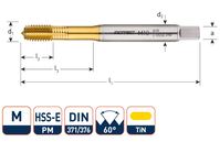 Rotec 353.0300 HSSE Roltap Metrisch M 3x0,5 TiN
