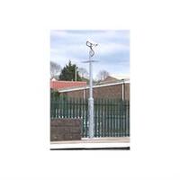 AW4460 - Camera tubular tilt down pole - floor mountable