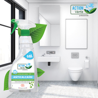 ACTION VERTE Anti-calcaire 750 ml 100% Naturel Elimine le calcaire, rend les surfaces brillantes.