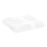 Handtuch aus Baumwolle, 100x50 cm, Weiß