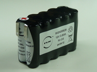 Pack(s) Batterie Nicd 10x AA VT 10S1P ST2 12V 0.8Ah Cosse