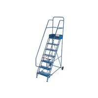 Industrial warehouse mobile steps - Anti-slip PVC tread - Platform height 2250mm