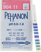 Papierki wskaźnikowe pH PEHANON® Zakres 0 ... 1,8 pH