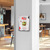 Wall Mounted Leaflet Holder / Leaflet Hanger / Leaflet Dispenser "Danube" | A4