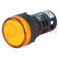 Lampka kontrolna; 22mm; L22; -20÷60°C; Podśw: LED; 24VDC; Ø22,5mm