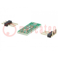 Sensor: adapter voor sensor; 2,5÷5,5VDC; Soort sensor: infrarood