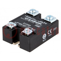 Relay: solid state; Ucntrl: 3.5÷32VDC; 60A; 1÷100VDC; Series: 1-DC