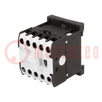 Contactor: 3-pole; NO x3; Auxiliary contacts: NO; 24VAC; 12A; DILEM