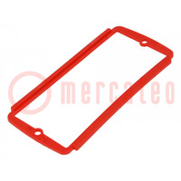 Frame for enclosure; TEKAM; Colour: red