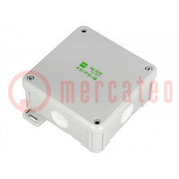Enclosure: junction box; X: 98mm; Y: 98mm; Z: 46mm; wall mount; IP55
