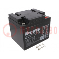 Batt: Blei-; 12V; 50Ah; AGM; wartungsfrei; 259x168x211mm; 15,1kg