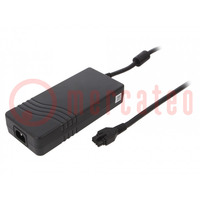 Power supply: switched-mode; 24VDC; 12.5A; 300W; 90÷264VAC; 92%
