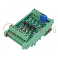 Module: converter; logic level shifter; 5VDC; Ch: 4; 47x87x39mm