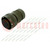 Connector: military; plug; female; PIN: 19; size 20; VG95234; olive