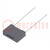 Capacitor: polyester; 22nF; 220VAC; 630VDC; 10mm; 13x4x9mm; THT; R60