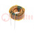 Inductor: wire; THT; 1219uH; 26mΩ; -40÷105°C; ±35%; 4A; 500VDC