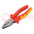 Pliers; insulated,universal; 200mm