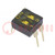 Switch: DIP-SWITCH; OFF-ON; 0.025A/24VDC; Pos: 2; -40÷85°C; PCB,THT