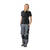 Planam Bundhose Norit grau-schwarz Arbeitshose speziell für Damen, Größen: 34 - Version: 40 - Größe: 40