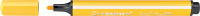Dreikant-Filzstift STABILO® Trio® Scribbi. Bezeichnung der Schreibflüssigkeit: Tinte auf Wasserbasis. Schreibfarbe von Schreibgeräten: gelb. Material des Schaftes: Polypropylen,...
