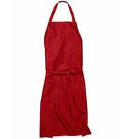 CG Workwear Bib Apron Verona 90 CGW131 90 x 75 cm Red