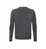 HAKRO Herren V-Pullover Merino Wolle #144 Gr. L anthrazit-meliert