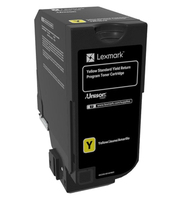 Lexmark Rückgabe-Tonerkassette CS720, CS725, CX725 Gelb mit Standardkapazität Bild 1