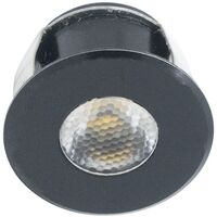 Produktbild zu LED-es beépíthető lámpa SL-Mono Mini Spot 3000 K melegfehér, matt fekete