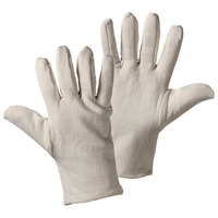 L+D JERSEY Baumwoll-Trikot-Handschuh in Größe Damengröße