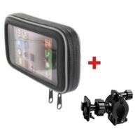 Fahrrad-/ Motorrad Halter Kit - für Smartphones bis Grösse ca. 125,7 x 66,5 mm
