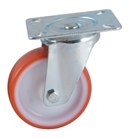 AVL - RULETA 200 MM POLIURETANO ROJO PLATINO GIRATORIO - AVL - 504836O