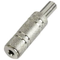 JACK 3.5 MM FEMELLE, DROIT TRU COMPONENTS 1572335 NOMBRE DE PÔLES (NUM): 3 STÉRÉO ARGENT 1 PC(S)