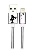 Kabel USB Lightning 1m Minnie serca
