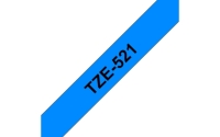 TZe-Schriftbandkassetten TZe-521, schwarz auf blau Bild1