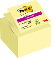 3M 7100234252 karteczka samoprzylepna Kwadrat Żółty 90 ark. Samoprzylepny
