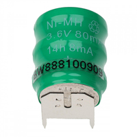 VHBW 888100909 Haushaltsbatterie Nickel-Metallhydrid (NiMH)