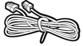 HPE 8120-8922 kabel telefoniczny 3 m Czarny
