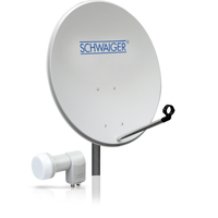 Schwaiger SPI993 011 szatellit antenna 10,7 - 12,75 GHz Szürke