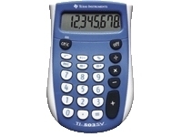 Texas Instruments TI-503 SV calculatrice Poche Calculatrice basique Bleu, Blanc