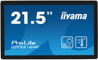 iiyama OTF2216MC-B1 Signage Display Digital signage flat panel 55.9 cm (22") LCD 1100 cd/m² Full HD Black Touchscreen