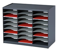 PaperFlow 802.11 office drawer unit Black, Grey Polystyrene