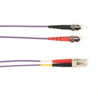 Black Box 8m ST-LC kabel optyczny OM1 Fioletowy
