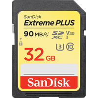 SanDisk ExtremePlus 32 Go SDHC UHS-I Classe 10