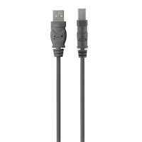Belkin USB 2.0 A - USB 2.0 B, 1.8m USB Kabel 1,8 m USB A USB B Grau