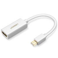 Ugreen 10460 adapter kablowy Mini DisplayPort HDMI Biały