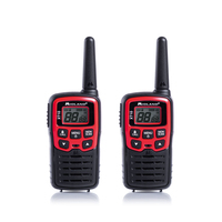 Midland XT10 two-way radios 16 canales 446.00625 - 446.09375 MHz Negro, Rojo