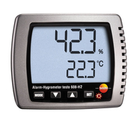Testo 608-H2 Indoor Electronic hygrometer Silver