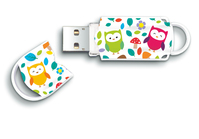 Integral 16GB USB2.0 DRIVE XPRESSION OWLS USB flash drive USB Type-A 2.0 Multicolour