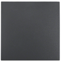 Hager 16201606 Wandplatte/Schalterabdeckung Anthrazit
